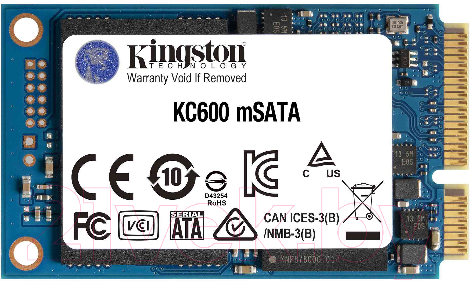 SSD диск Kingston KC600 1024GB (SKC600MS/1024G)