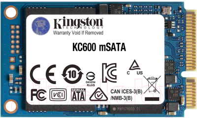 SSD диск Kingston KC600 1024GB (SKC600MS/1024G)