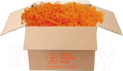 Клипсы для выравнивания плитки Пластик Руси Кольцо 1.5мм (100шт, оранжевый)