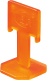 Клипсы для выравнивания плитки Пластик Руси Стандарт 1.5мм (500шт, оранжевый) - 