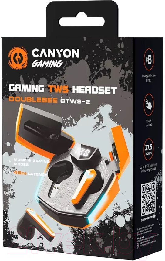 Беспроводные наушники Canyon GTWS-2 / CND-GTWS2O