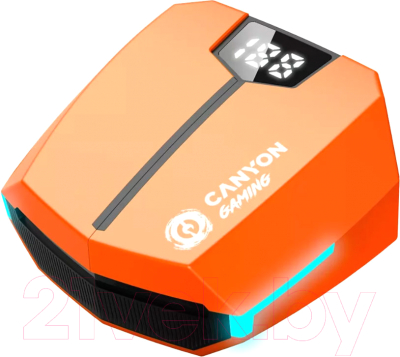 Беспроводные наушники Canyon GTWS-2 / CND-GTWS2O (оранжевый)