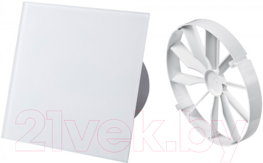 Вентилятор накладной Awenta System+ Silent 125T / KWS125T-PTG125-ZZ125