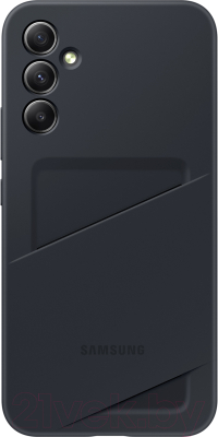 Чехол-накладка Samsung Для Galaxy A34 Card Slot Сase / EF-OA346TBEGRU (черный)