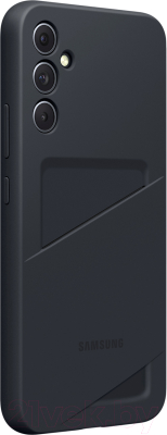 Чехол-накладка Samsung Для Galaxy A34 Card Slot Сase / EF-OA346TBEGRU (черный)