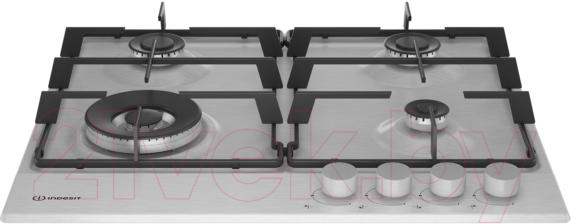Газовая варочная панель Indesit THPM 641 W/IX/I