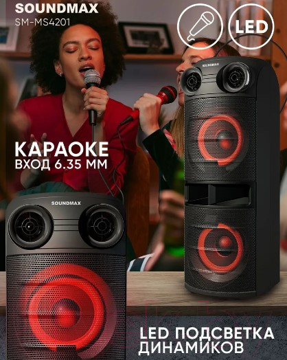 Портативная колонка SoundMax SM-MS4201