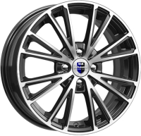 

Литой диск, Меандр 16x6" 4x100мм DIA 60.1мм ET 50мм Алмаз черный