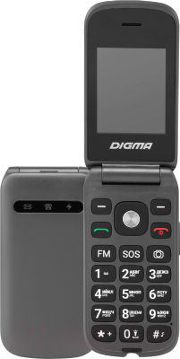 Мобильный телефон Digma Vox FS240 (серый)