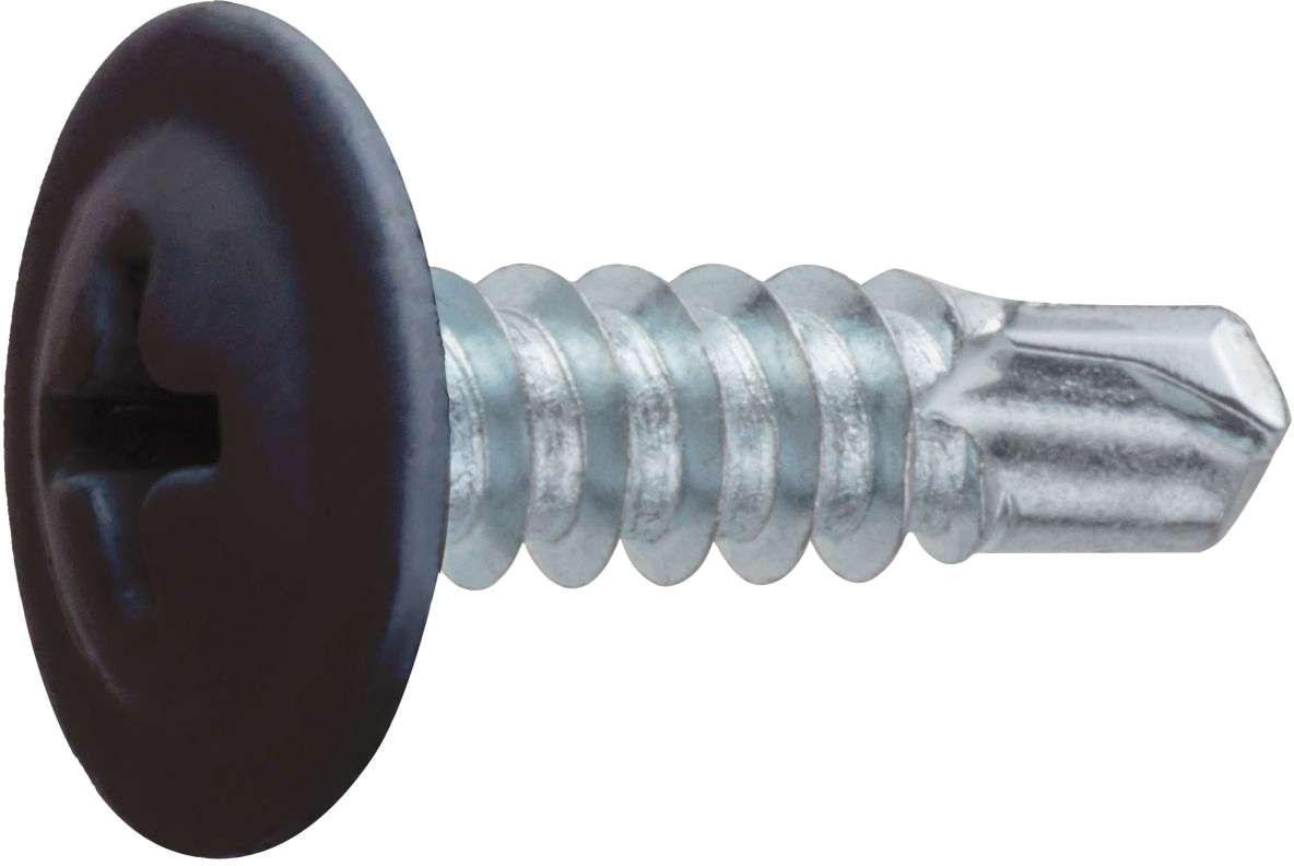 Саморез Starfix Со сверлом 4.2x19 прессшайба / SM-88024-12000 (12000шт, оцинкованный, RAL 8017 шоколадно-коричневый)