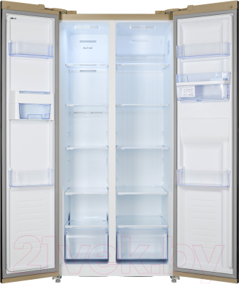 Холодильник с морозильником Nordfrost RFS 484D NFH