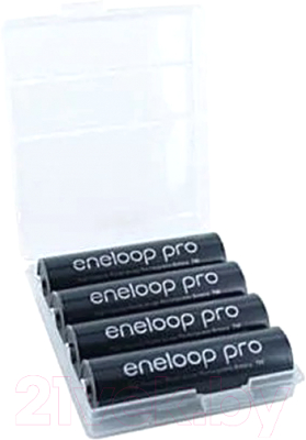 Комплект аккумуляторов Panasonic Eneloop Pro AA 2450 4BP (BK-3HCDEC4BE)