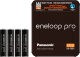 Комплект аккумуляторов Panasonic Eneloop Pro AAA 930 4BP (BK-4HCDE/4LE) - 