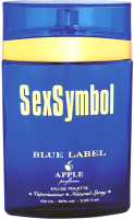 Туалетная вода Apple Parfums Sex Symbol Blue Label For Men (100мл) - 