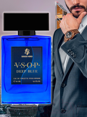 Туалетная вода Sergio Nero Vsop Deep Blue For Men (95мл)