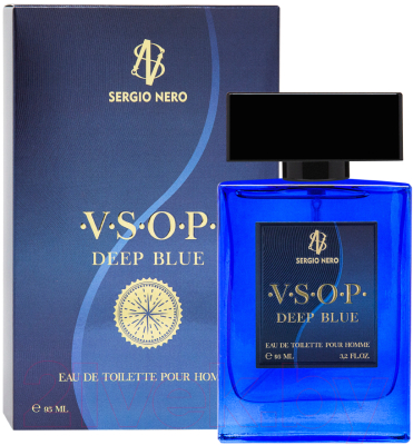 Туалетная вода Sergio Nero Vsop Deep Blue For Men (95мл)