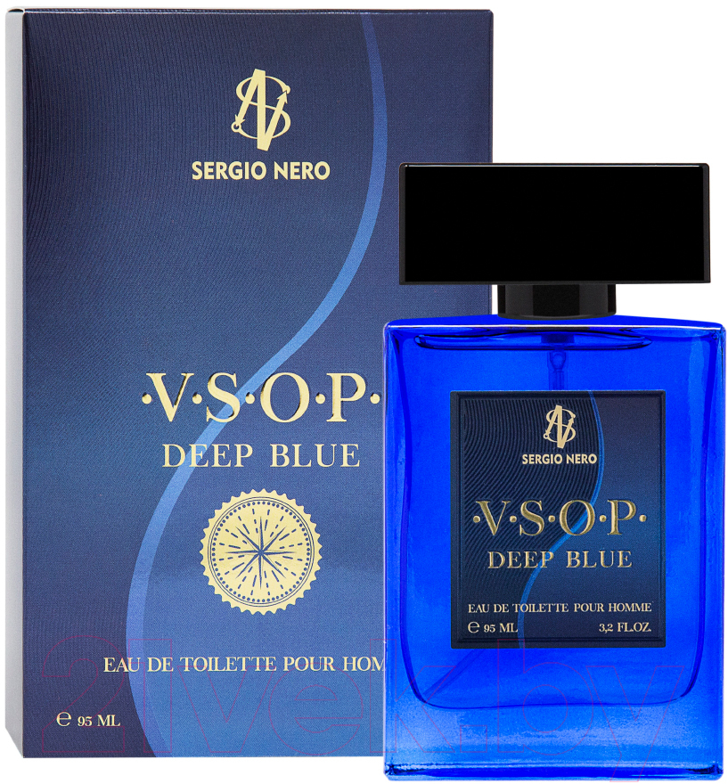 Туалетная вода Sergio Nero Vsop Deep Blue For Men (95мл) — фото 2