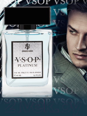 Туалетная вода Sergio Nero Vsop Platinum For Men (95мл)