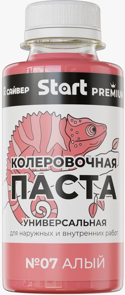 Колеровочная паста START Х7 (100мл, алый)