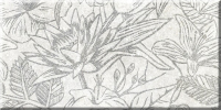 Декоративная плитка Beryoza Ceramica Jardin 1 серый (500x250) - 