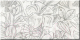 Декоративная плитка Beryoza Ceramica Jardin 2 серый (500x250) - 