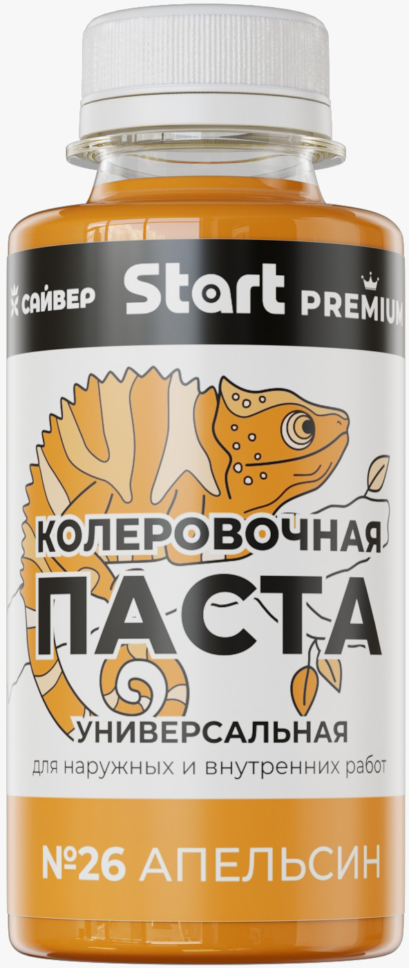 Колеровочная паста START Х26 (100мл, апельсин)
