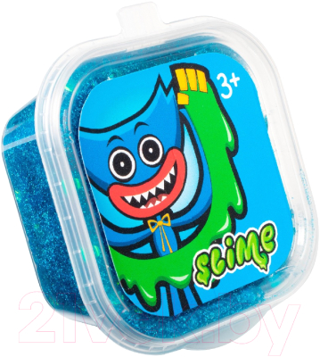 Слайм Slime SLM093 (синий с блестками)