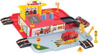 Паркинг игрушечный Dede Пожарная станция / 03343 - 