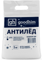 Противогололедный реагент GoodHim 500 № 31 / 50651 (5кг, мешок) - 