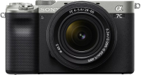 Беззеркальный фотоаппарат Sony Alpha A7С Кit (серебристый) - 