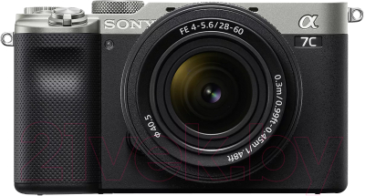 Беззеркальный фотоаппарат Sony Alpha A7С Кit (серебристый)