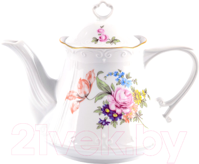 Заварочный чайник Cmielow i Chodziez Камелия / OK05660-OMD1811 (мейсенский букет)
