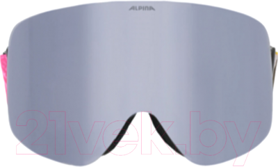 Маска горнолыжная Alpina Sports Penken / A7292831 (Black Matt/Black Mirror)