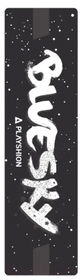 Самокат-снегокат Playshion Bluesky-SNW / WS-SX003BL (черный)