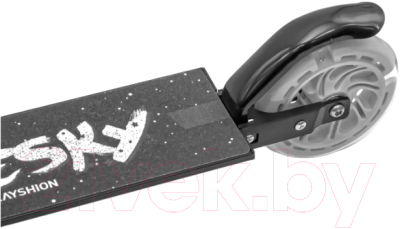Самокат-снегокат Playshion Bluesky-SNW / WS-SX003BL (черный)