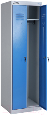 Шкаф металлический Metall Zavod ШРЭК 22-530 / УП-00011257 (корпус RAL7035 / двери RAL5015)