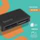 Миниатюра изображения товара Картридер Buro BU-CR-151 (черный)