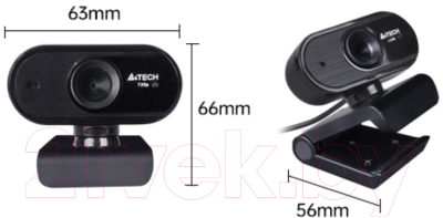 Веб-камера A4Tech PK-825P (черный)