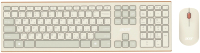 Клавиатура+мышь Acer OCC200 / ZL.ACCEE.004 (бежевый/коричневый) - 