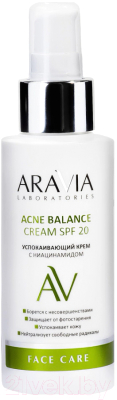 Крем для лица Aravia Laboratories Acne Balance Cream SPF 20 (100мл)