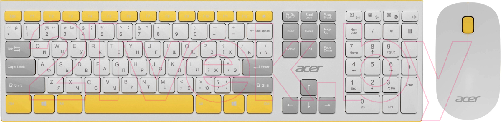 Клавиатура+мышь Acer OCC200 / ZL.ACCEE.002