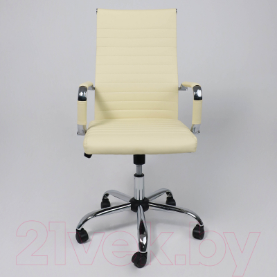 Кресло офисное AksHome Elegance Light Eco (кремовый)