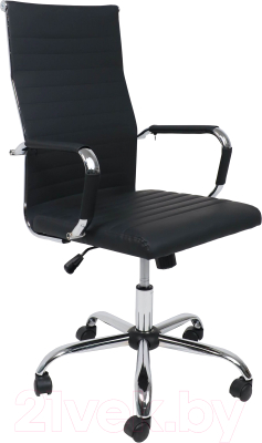 Кресло офисное AksHome Elegance Light Eco (черный)