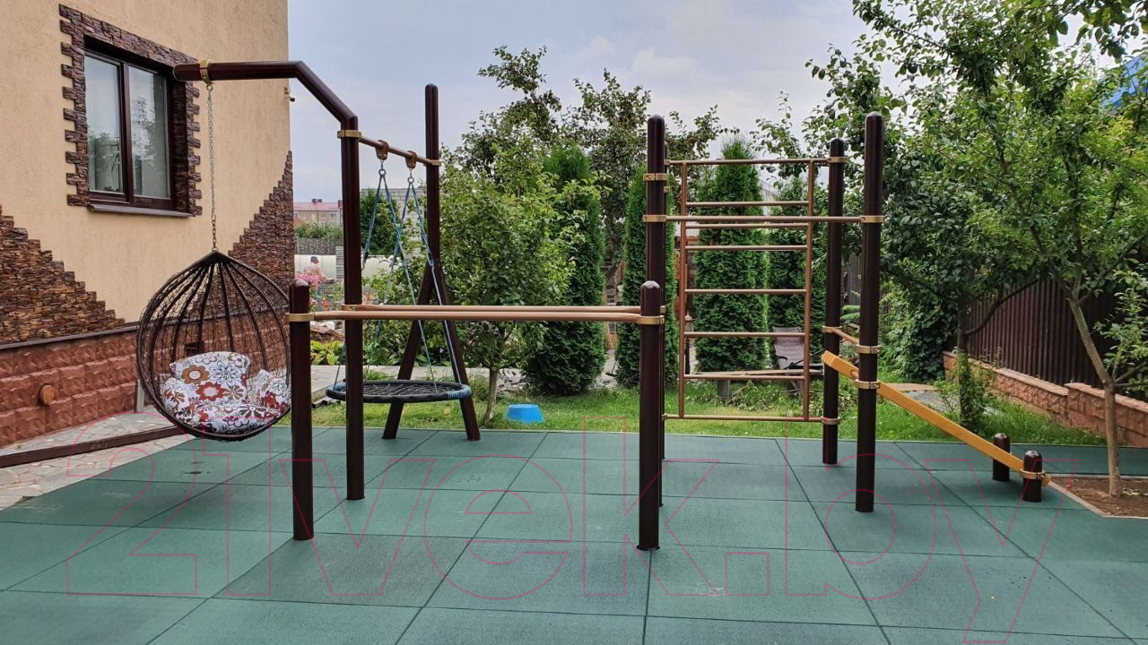 Резиновая плитка Rubtex Mats Sport 1000x1000x15