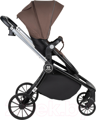 Детская универсальная коляска Farfello Baby Shell 2023 3 в 1 / BBS-002 (шоколадный)
