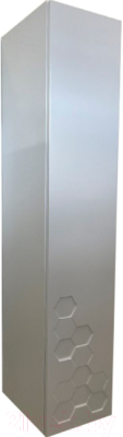 Шкаф-пенал для ванной Garda Soty 22н_300_PVС (белый глянец)