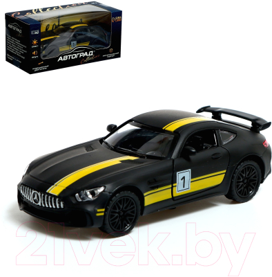 Масштабная модель автомобиля Автоград Race / 9482781 (черный)