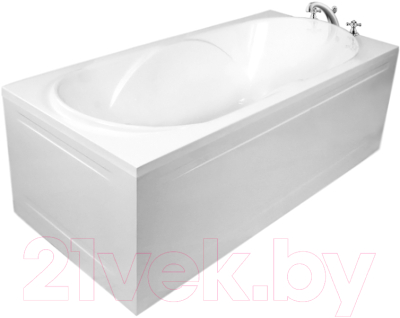 Экран для ванны Эстет Alfa Silk 170 / ФР-00014582 (фронтальный)