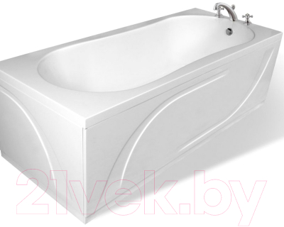 Экран для ванны Эстет Layra Silk 170 / ФР-00014660 (фронтальный)