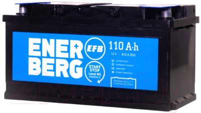 Автомобильный аккумулятор Enerberg 6СТ-110R EFB R+ 910A (110 А/ч)